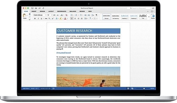 highlight words in word 2016 for mac